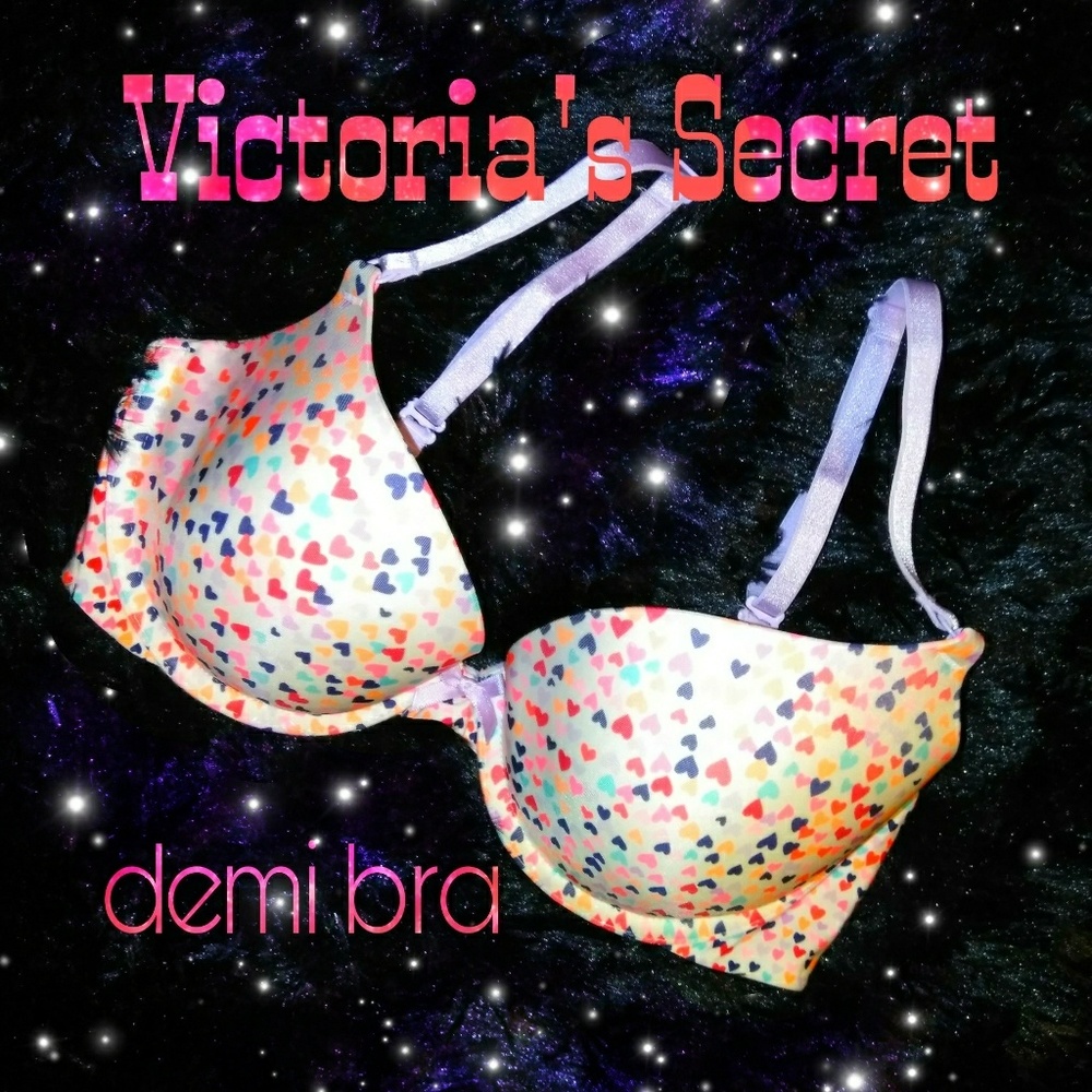 Victoria's Secret lined demi bra